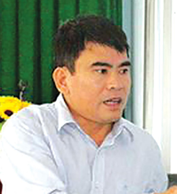 Ông Lê Hồng Linh, Giám đốc Ban Quản lý đầu tư và xây dựng thủy lợi 10