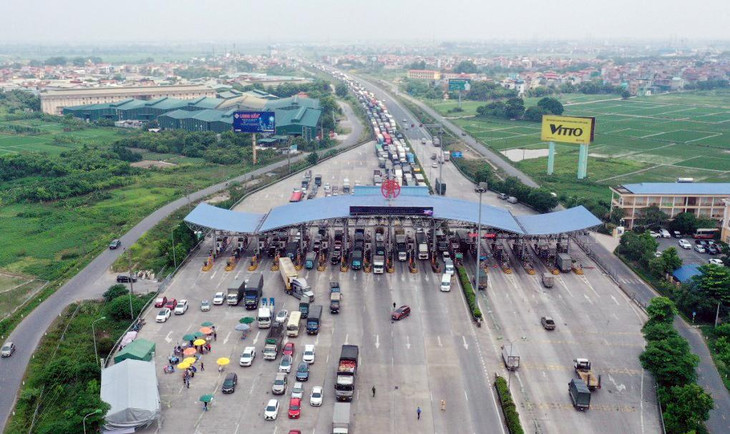 Cao tốc Pháp Vân - Cầu Giẽ thu phí trở lại từ 6h ngày 22/9 Cao tốc Pháp Vân - Cầu Giẽ thu phí trở lại từ 6h ngày 22/9