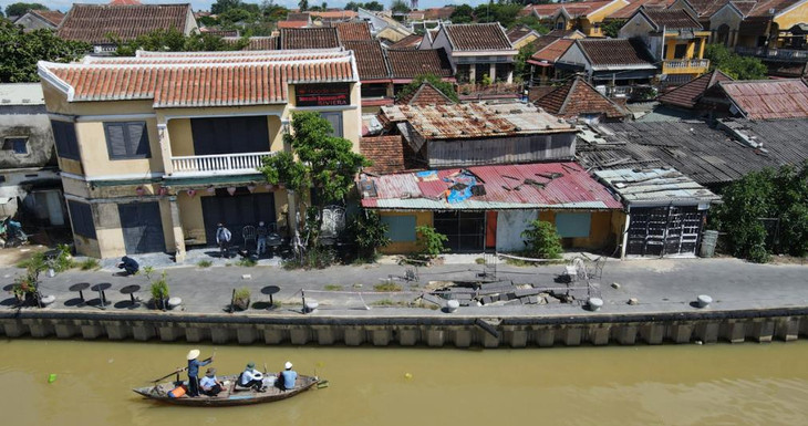 Tuyến kè hơn 100 tỷ đồng tại Quảng Nam sụt lún