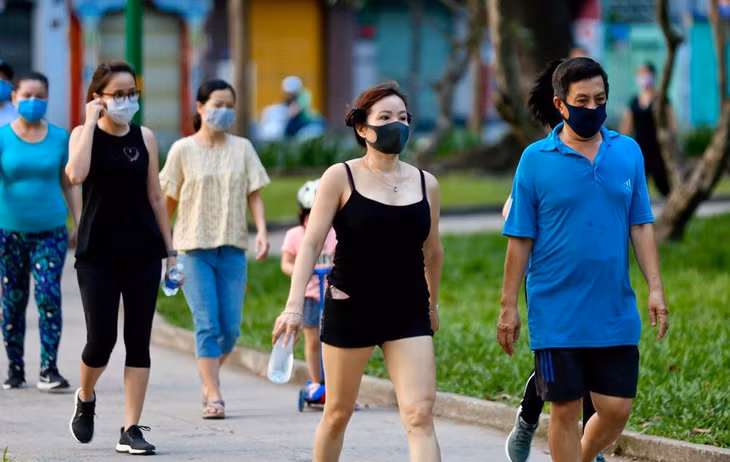 TP.HCM thí điểm cho người dân Quận 7 tập thể dục ngoài trời