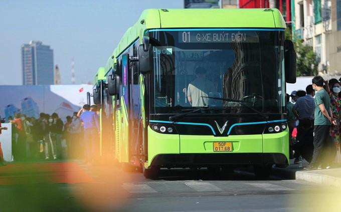 Trong giai đoạn 2022 - 2030, dự kiến 100% xe buýt thay thế, đầu tư mới tại TP.HCM sử dụng điện, năng lượng xanh