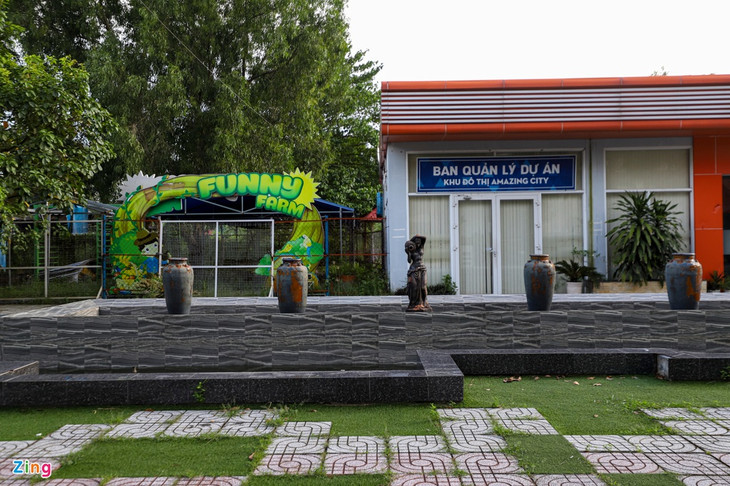 Công ty này còn xây nhà điều hành dự án, hồ bơi… khi chưa được cấp phép xây dựng, chưa được cơ quan có thẩm quyền giao đất.