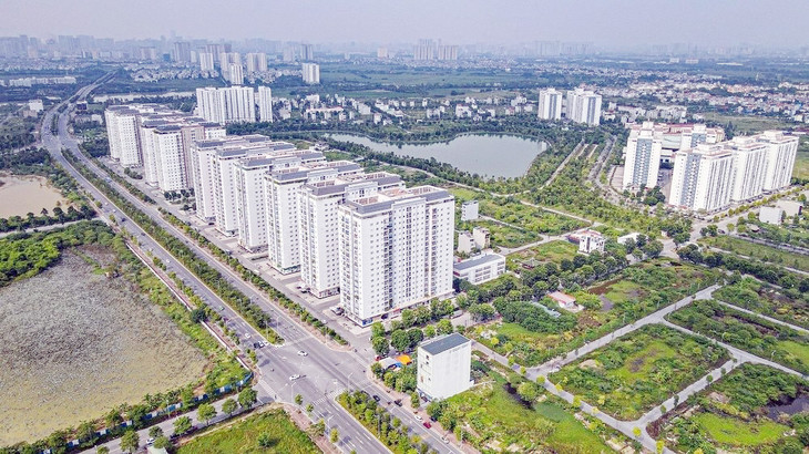 Toàn cảnh khu đô thị Thanh Hà