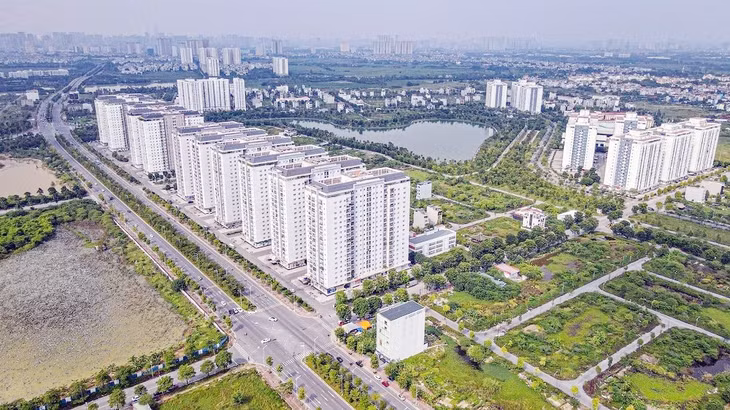 Toàn cảnh khu đô thị Thanh Hà