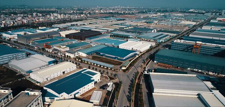 Một khu công nghiệp trên địa bàn tỉnh Bắc Giang. Một khu công nghiệp trên địa bàn tỉnh Bắc Giang.