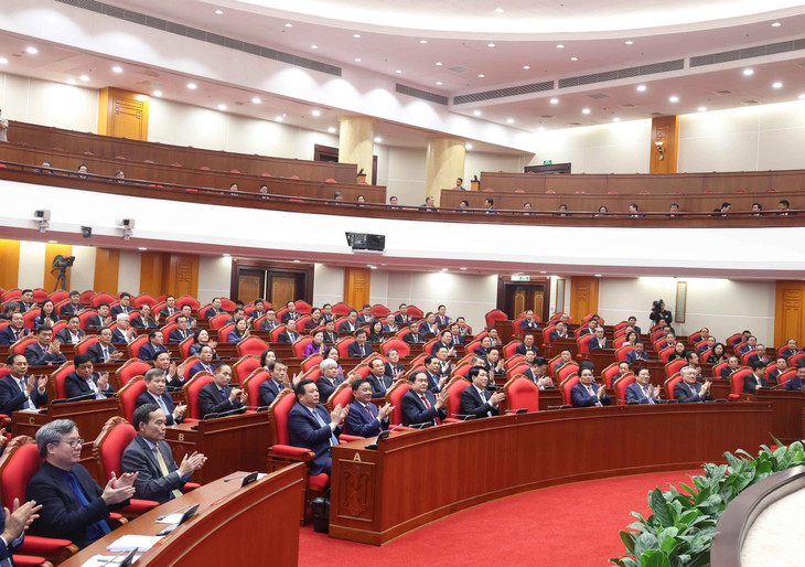 Các đại biểu dự Hội nghị Trung ương Các đại biểu dự Hội nghị Trung ương