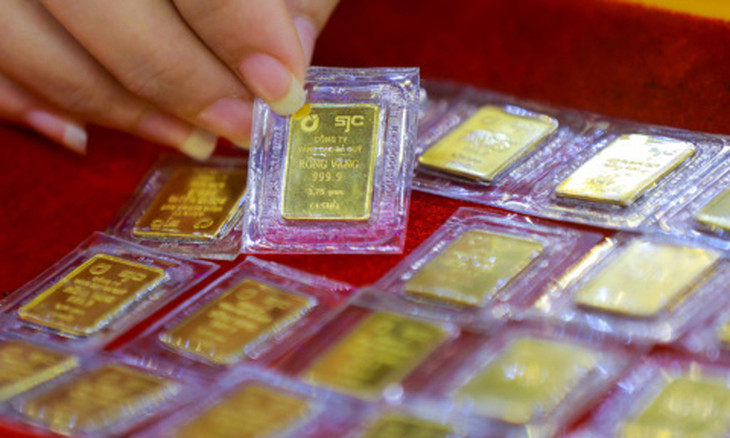 Mỗi lượng vàng tiếp tục tăng gần nửa triệu đồng