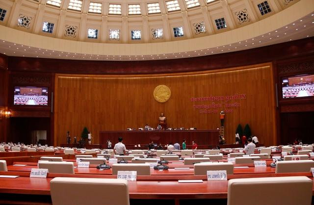 Tòa nhà có phòng họp của Ủy ban thường vụ Quốc hội; nơi đón khách của Quốc hội và nguyên thủ quốc tế; nơi làm việc của lãnh đạo quốc hội, các ủy ban và cơ quan tham mưu, giúp việc; phòng truyền thống, thư viện... Ảnh: Bộ Xây dựng