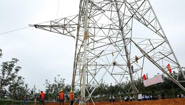 Đóng điện thành công giai đoạn 1 đường dây 500 kV đấu nối Nhà máy Nhiệt điện Nghi Sơn 2. Ảnh minh họa
