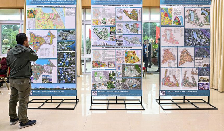 Bản đồ quy hoạch phân khu tại 4 quận nội đô lịch sử vừa được UBND TP Hà Nội phê duyệt