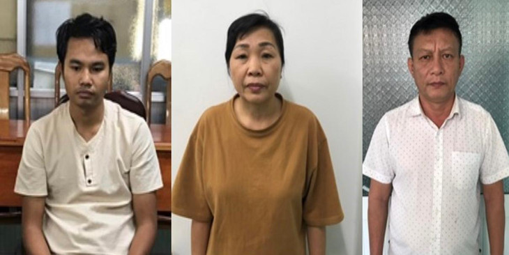 Đối tượng Vũ Văn Quý, Hoàng Thị Tâm và Ngô Văn Trọng Đối tượng Vũ Văn Quý, Hoàng Thị Tâm và Ngô Văn Trọng