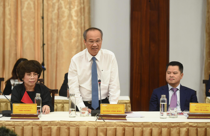 Ông Dương Công Minh, Chủ tịch Hiệp hội Macca Việt Nam: Đến 2045, Việt Nam trồng 300.000 ha macca, giá trị xuất khẩu 5 tỷ USD. Ảnh: VGP Ông Dương Công Minh, Chủ tịch Hiệp hội Macca Việt Nam: Đến 2045, Việt Nam trồng 300.000 ha macca, giá trị xuất khẩu 5 tỷ USD. Ảnh: VGP