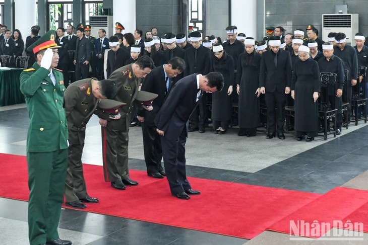 Đoàn Triều Tiên viếng Tổng Bí thư Nguyễn Phú Trọng.