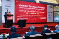 Bộ trưởng Bộ Kế hoạch và Đầu tư Nguyễn Chí Dũng khẳng định Việt Nam sẽ xây dựng một môi trường kinh doanh thuận lợi với những chính sách đầu tư hợp lý để phát triển công nghệ bán dẫn. Ảnh: Lê Tiên