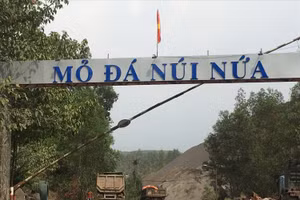 Tài sản bảo đảm cho khoản nợ này bao gồm quyền khai thác mỏ đá Núi Nứa tại thành phố Đồng Nai. Ảnh: Internet