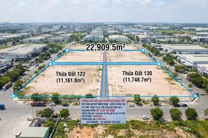 Đấu giá 22.909,5m² quyền sử dụng đất tại Khu công nghiệp Minh Hưng – Sikico (Đồng Nai). Ảnh minh họa: Ai