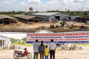 Đấu giá hơn 3,4 ha đất và hệ thống nhà xưởng của Công ty Xây dựng và Đầu tư Thành Thắng. Ảnh minh họa: AI