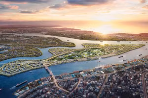 Vingroup trúng đấu giá khu đất 47,28ha tại đảo Vũ Yên (Hải Phòng). Ảnh minh họa: Internet