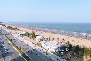 Đấu giá quyền khai thác "không gian du lịch" ven biển Sầm Sơn (Thanh Hóa). Ảnh minh họa: Intrenet