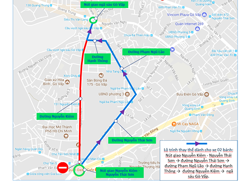 Điều chỉnh giao thông cửa ngõ Tân Sơn Nhất để xây nhánh cầu vượt ảnh 1