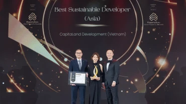 Chuỗi giải thưởng tại APA 2025 tiếp tục khẳng định vị thế của CapitaLand Development tại thị trường bất động sản Việt Nam