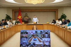 Phó Thủ tướng yêu cầu hết sức thận trọng trong việc áp dụng bảng giá đất và hệ số điều chỉnh khi chưa có đầy đủ dữ liệu thị trường, chưa xây dựng được bảng giá đất sát thực tế - Ảnh: VGP/Minh Khôi