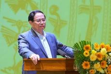 Thủ tướng Chính phủ Phạm Minh Chính chủ trì cuộc họp lần thứ hai của Uỷ ban Quốc gia APEC 2027 - Ảnh: VGP/Nhật Bắc