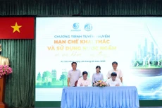 TP.HCM: Đồng loạt tuyên truyền người dân hạn chế khai thác, sử dụng nước ngầm