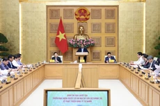 Thủ tướng đề nghị các bộ, các ngành, các cơ quan của Chính phủ, UBND các tỉnh, thành phố và cộng đồng doanh nghiệp tập trung cao độ triển khai một số nhiệm vụ - Ảnh: VGP/Nhật Bắc