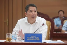 Thứ trưởng Bộ Tài chính Cao Anh Tuấn. Ảnh: Đức Minh