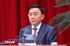 Ủy viên Bộ Chính trị, Thường trực Ban Bí thư Trần Cẩm Tú - Ảnh: TTXVN