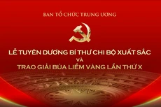 Tối 3/2: Trao Giải Búa liềm Vàng lần thứ X năm 2025