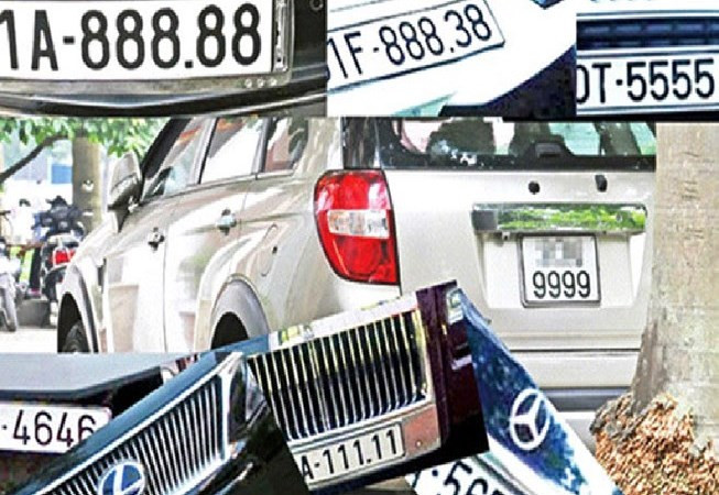 Bộ Tài chính ủng hộ việc đấu giá biển số xe để bảo đảm tính công khai, minh bạch trong việc cấp quyền sử dụng biển số xe. Nguồn: Internet