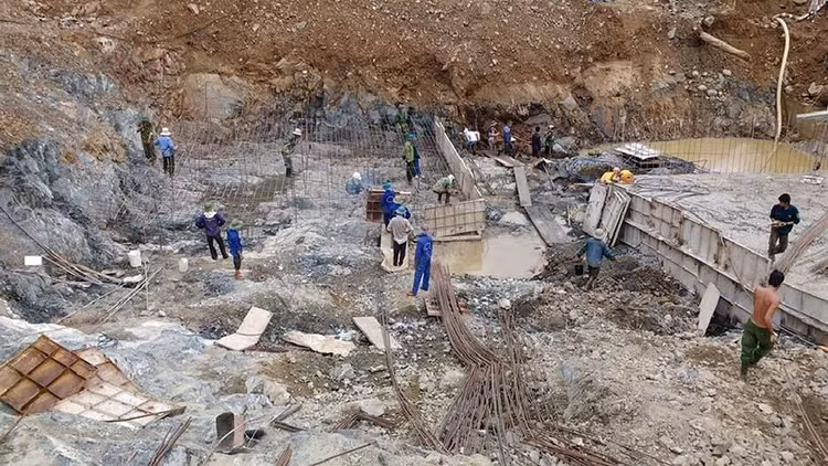 Hoàn thành cơ bản nhiều hạng mục Thủy điện Đăk Pring