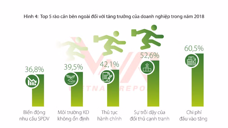 Nguồn: Vietnam Report, Khảo sát các doanh nghiệp FAST500, tháng 02/2018