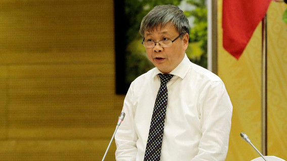 Thứ trưởng Bộ KH&ĐT Nguyễn Thế Phương tại cuộc họp báo Chính phủ tháng 10.