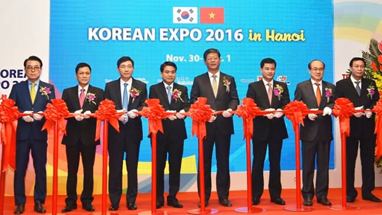 Gần 500 DN tham gia Triển lãm - Giao thương Hàn Quốc 2016
