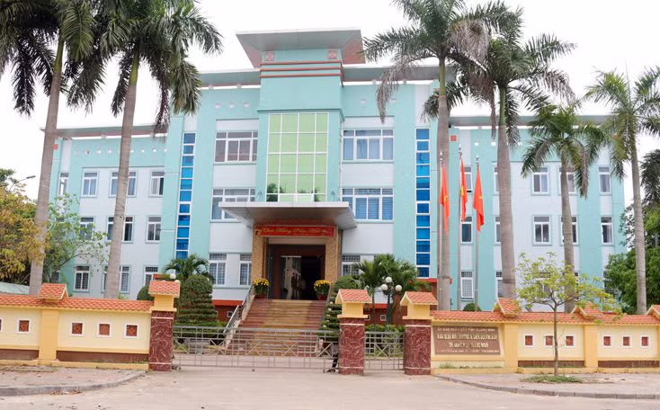 Trụ sở Ban quản lý dự án môi trường và biến đổi khí hậu TP. Đồng Hới.