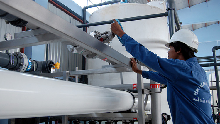 Sẽ thu phí thẩm định cấp phép về tài nguyên nước Ảnh: Tường Lâm