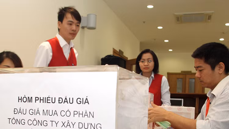 Tỷ lệ vốn bán ra mới đạt khoảng 8% Ảnh: Tường Lâm