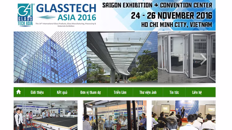 Sắp khai mạc Triển lãm Glasstech ASIA 2016