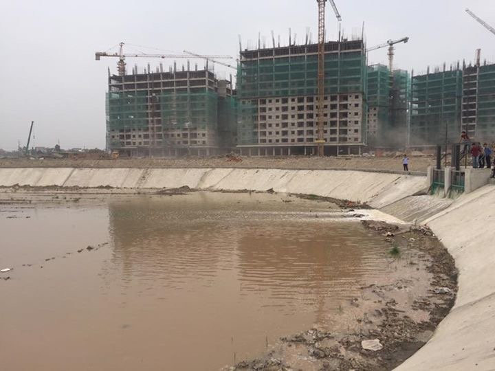 Thông tin về việc xả nước hồ điều hòa được cập nhật và ngay lập tức đất quanh khu vực này được báo giá “biến động” tăng từ 1-3 giá so với một vài ngày trước.