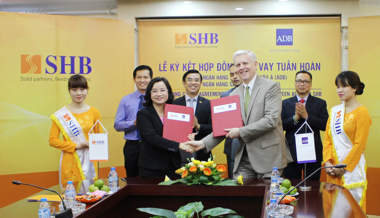 ADB và SHB ký kết thỏa thuận cung cấp vốn vay thương mại tại Việt Nam