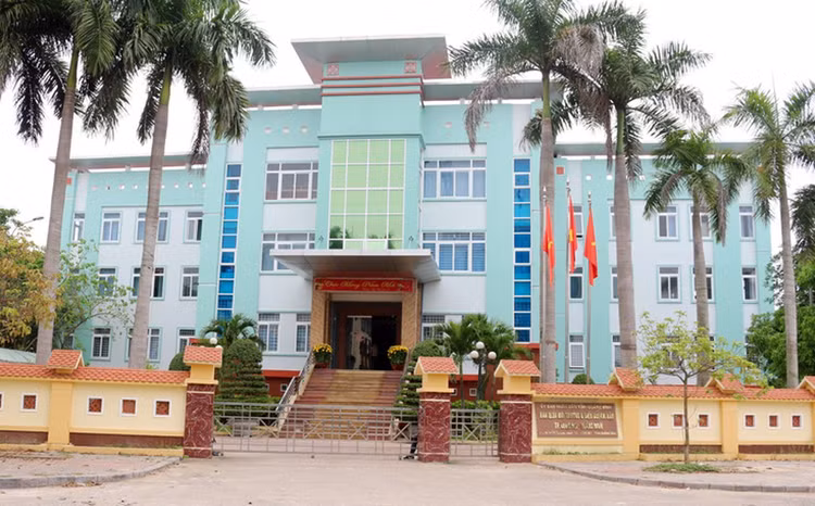 Trụ sở Ban quản lý dự án môi trường và biến đổi khí hậu TP. Đồng Hới.