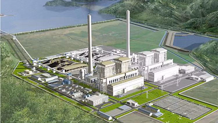 Phối cảnh dự án Nhiệt điện Quảng Trạch 1