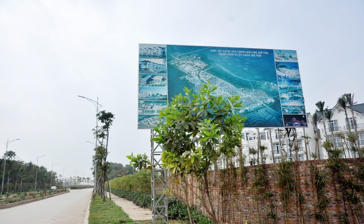 Được biết, Khu du lịch sinh thái và vui chơi giải trí Tuần Châu Hà Tây (xã Sài Sơn, huyện Quốc Oai) đã được UBND tỉnh Hà Tây (cũ) cấp giấy chứng nhận đầu tư cho Công ty CP Tuần Châu Hà Tây (nay là Công ty CP Tuần Châu Hà Nội, thành viên của Tập đoàn Tuần 