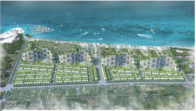 Phối cảnh dự án Thăng Long Bay...