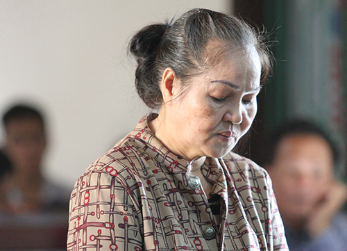 Bị cáo Linh tại tòa.