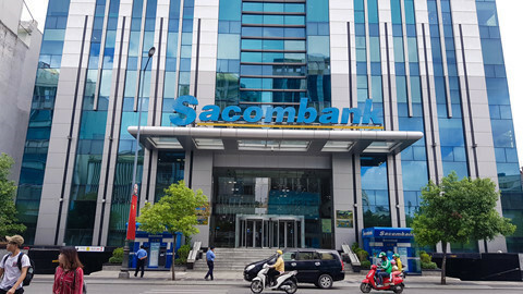 Toà nhà Hội sở Sacombank. Ảnh: PV.