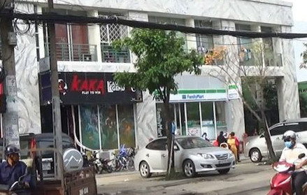 Tầng trệt của Chung cư Khang Gia Tân Hưng được chủ đầu tư chia làm nhiều ki ốt khác nhau để cho thuê 